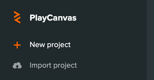 New Project Button